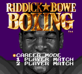 リディック・ボウ ボクシング - みんなのゲームギアレビュー