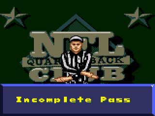 NFLクォーターバッククラブ'95 - みんなのゲームギアレビュー